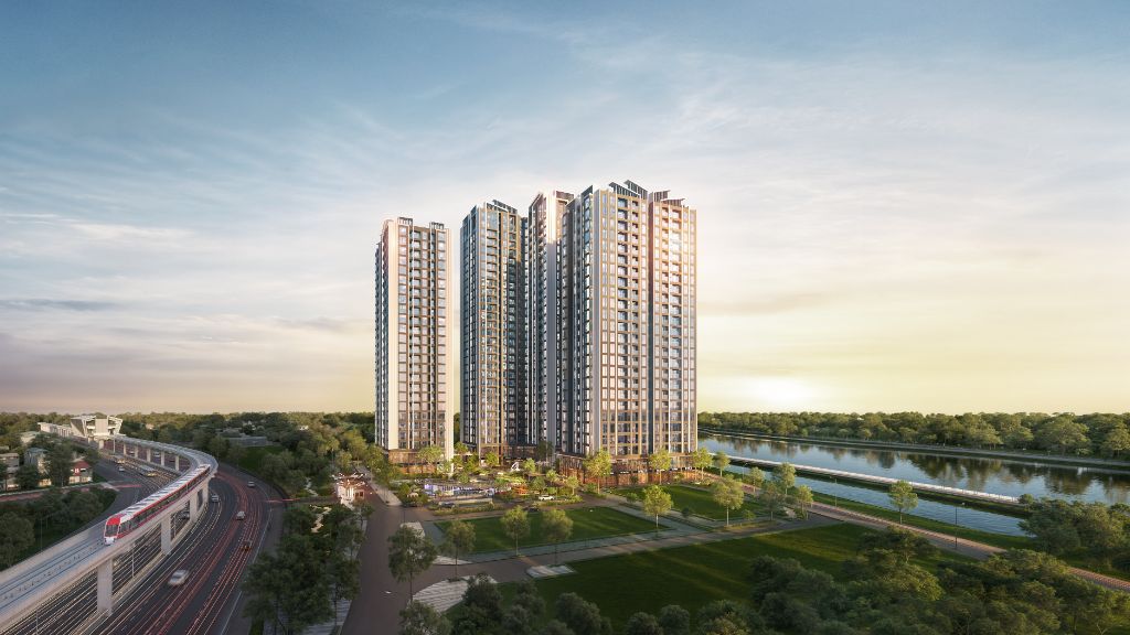 Phối cảnh tổng thể Greenera Southmark