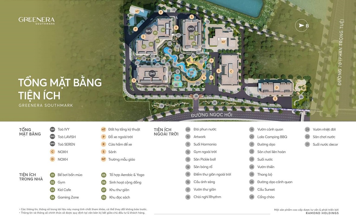 Khu vực tiện ích